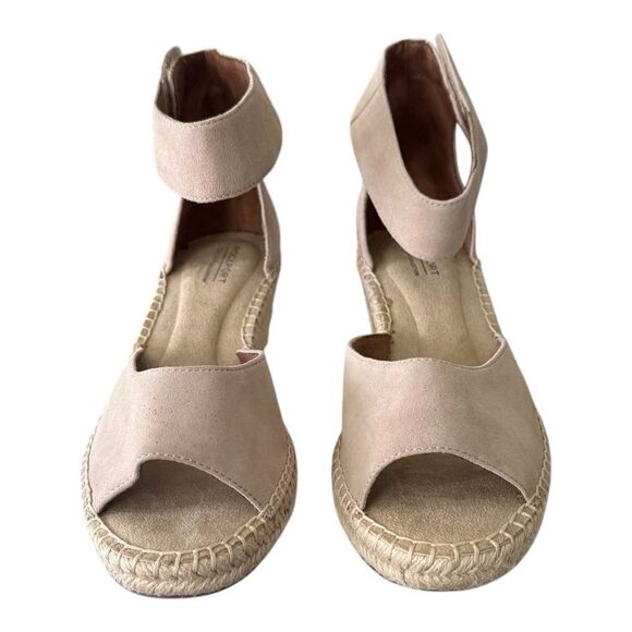 Rockport Marah Blush Espadrille Wedge Sandals Closed Ankle Women’s Size 9 - Picture 2 of 13